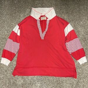 Women's Free People Clean Prep Oversized - Red